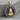 Queen Heaven Star Crown Pendant, gold vermeil, front view
