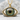 Evil Eye Golden Lid Pendant in gold vermeil, front view