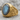 Crossed Keys Labradorite Ring, gold vermeil, angled product photo