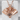 Sakura Branch Fan Pendant, rose gold plated product photo
