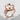 Sakura Folded Petal Ring in rose gold finish, product view