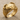 Cancer Crab Shell Ring, gold vermeil, studio product photo
