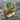 Allah Enamel Relief Ring, gold vermeil, front three-quarter view