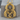 Masonic Acacia Knot Pendant, gold vermeil, product photo