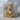 Mjolnir Beaded Halo Pendant, gold vermeil, front product photo