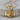Mjolnir Hammered Knot Pendant, gold vermeil, front product photo