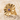 Amethyst Pansy Petal Ring, gold vermeil product photo