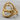 Celestial Navigation Ring, gold vermeil, angled product view