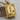 Lighthouse Logbook Pendant, gold vermeil, front view