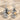 Oak Acorn Cluster Earring, two-tone finish, product photo