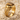 Tiger Eye Pine Cone Ring in gold vermeil, studio view