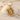 Oak Twin Acorn Pendant, gold vermeil, studio product photo