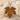Maple Autumn Leaf Pendant, gold vermeil, angled product photo