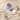 Amethyst Fern Crown Bracelet in polished silver, front view
