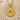 Fede Draped Hands Pendant, gold vermeil, product photo