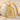 Oak Branch Couple Pendant, gold vermeil finish, product view
