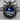 Porthole Night Sea Pendant, black rhodium plated product view