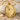 Aquarius Water Jar Stars Pendant, gold vermeil, front view