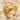 Aries Star Trail Ring in gold vermeil, angled product photo