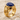 Aries Lapis Lazuli Ring in gold vermeil, angled product photo