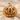 Jack o Lantern Ring, gold vermeil, product photo