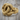 Sailor Interlocking Knot Ring, gold vermeil finish, front angle view
