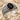 Black Onyx Acanthus Bracelet in two-tone finish, angled product view