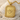 Sagittarius Teapot Stars Pendant, gold vermeil, front view