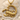 Scorpio Curving Scorpion Pendant, gold vermeil, front product photo