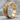 Baroque Floral Scrollwork Ring, gold vermeil, product photo view