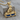 Labrador Dockside Pendant, gold vermeil, front product photo