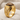 Banded Agate Pillar Ring, gold vermeil finish product view