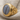 Grey Agate Scroll Ring, gold vermeil, product photo