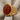 Carnelian Fan Shoulder Ring, gold vermeil product photo