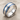 Cobalt Double Channel Ring, polished silver, product photo