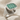 Emerald Lattice Locket Ring, polished silver, angled product photo