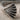 Folded Fan Open Ring, oxidized silver, close-up of pleated fan detail
