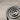 Snail Spiral Ring, oxidized silver, close-up view of the center coil
