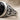 Baroque Onyx Signet Ring, oxidized silver, close-up view