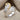 Draped Volute Open Ring, two-tone, angled front view