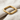 Soft Square Tube Ring, gold vermeil, product photo