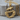 Wolf Ravine Crossing Pendant, gold vermeil product photo