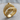Wolves Nose Touch Ring, gold vermeil, angled product view