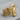 Ship Helm Rope Bypass Ring, gold vermeil product photo