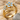 Forget Me Not Keepsake Ring in gold vermeil, angled front product photo