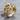 Garnet octopus wreck ring, gold vermeil finish product photo