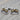 Mooring Bollard Rope Cufflink, two-tone finish, front view