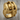 Rigging Pulley Ring, gold vermeil, angled product photo