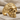 Acanthus baroque skull ring, gold vermeil product photo