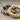 Interlocking Rope Rings Pendant, oxidized silver, close-up of entwined rope texture